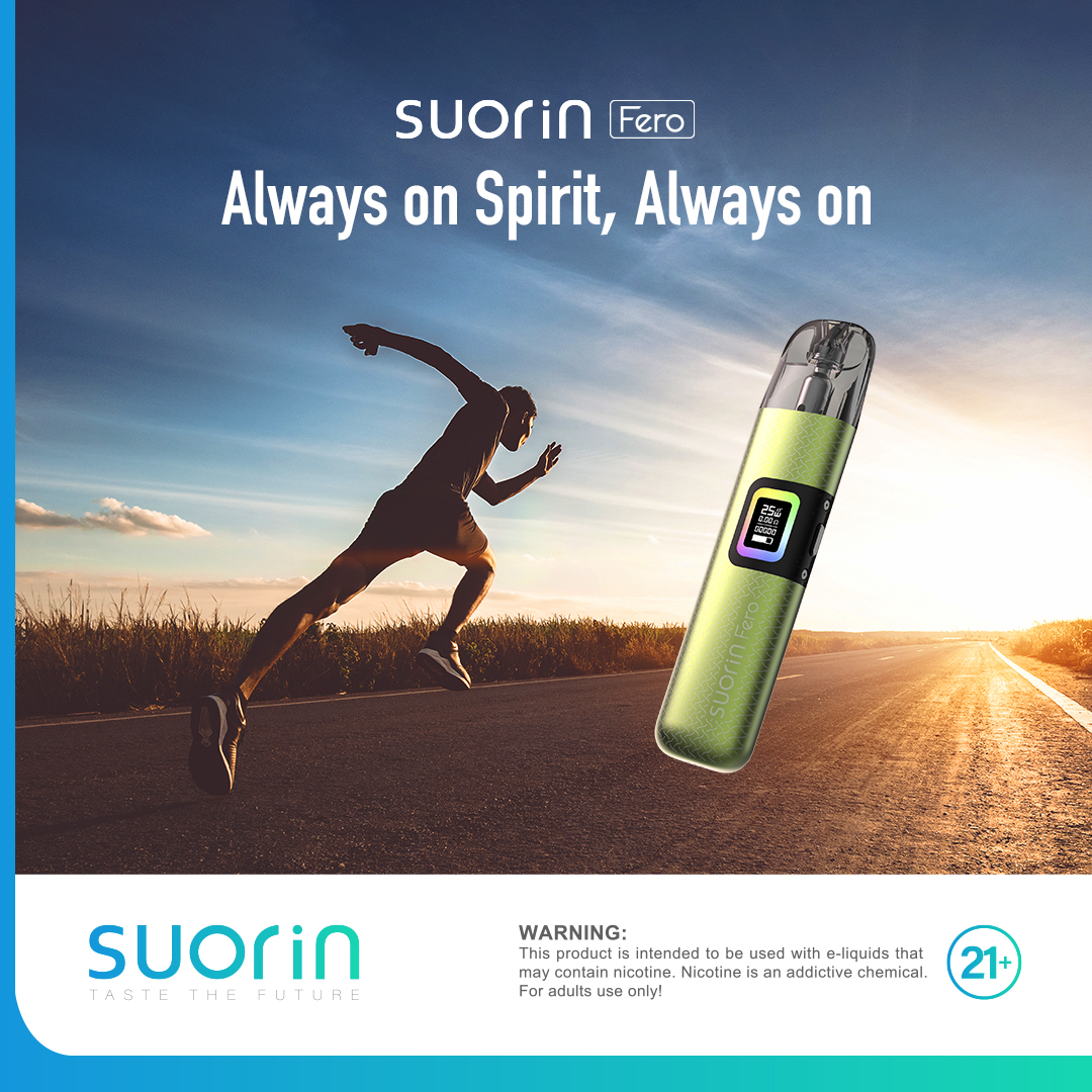 Suorin Fero-Always On Spirit💗

Warnings: This product is only for adults.

#suorin #suorinfero #vaping #vapefams #podit #alwayson