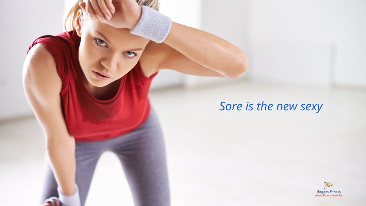 Sore is the new sexy.  #fitfam #fitover40 #fitover50