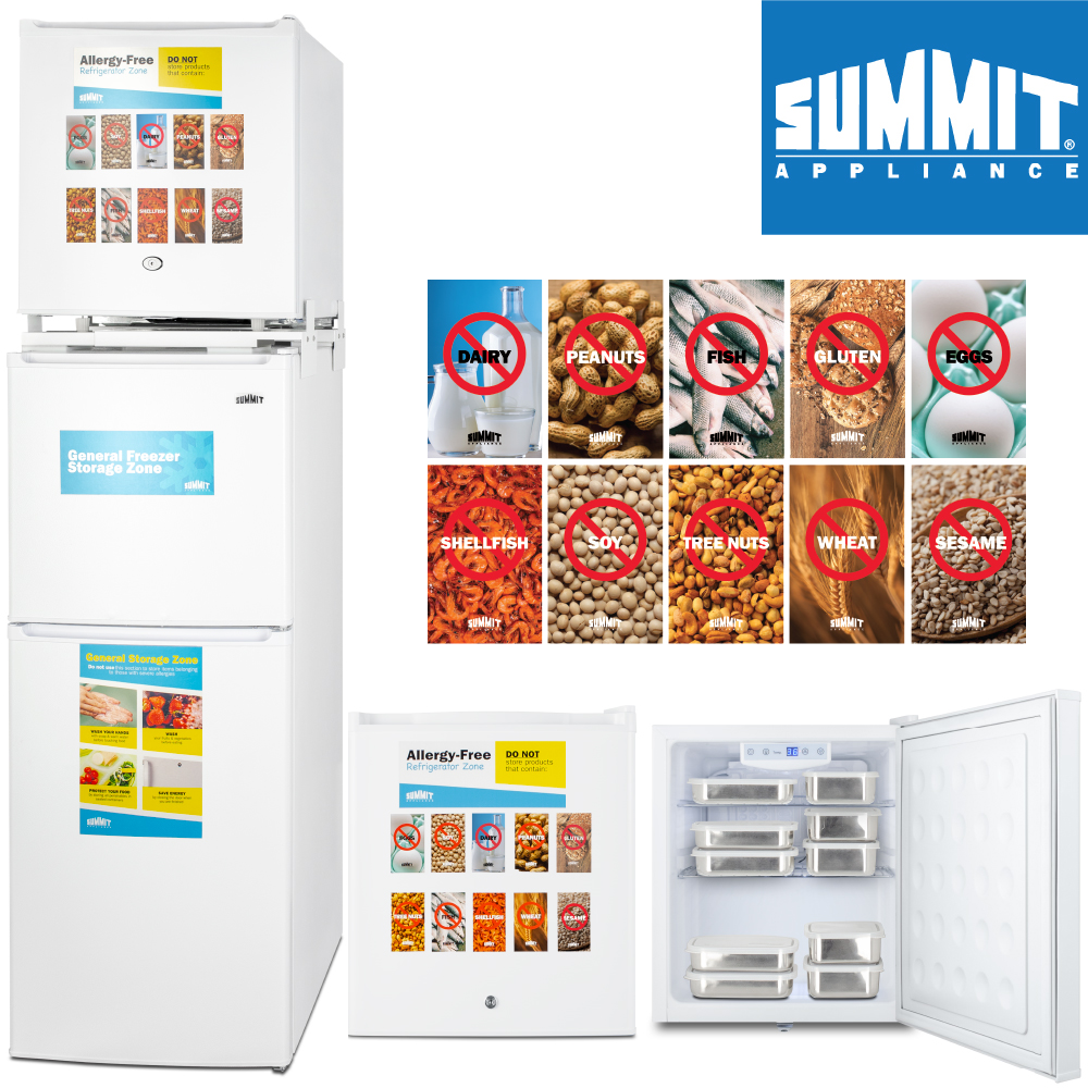 Celebrate #AllergyAwarenessMonth + #FoodAllergyWeek by taking the time to check out our line-up of allergy-free refrigeration 🤧

Find the unit that can help provide better peace of mind for those with food sensitivities: summitappliance.com/search?c=147

#Summitappliance
