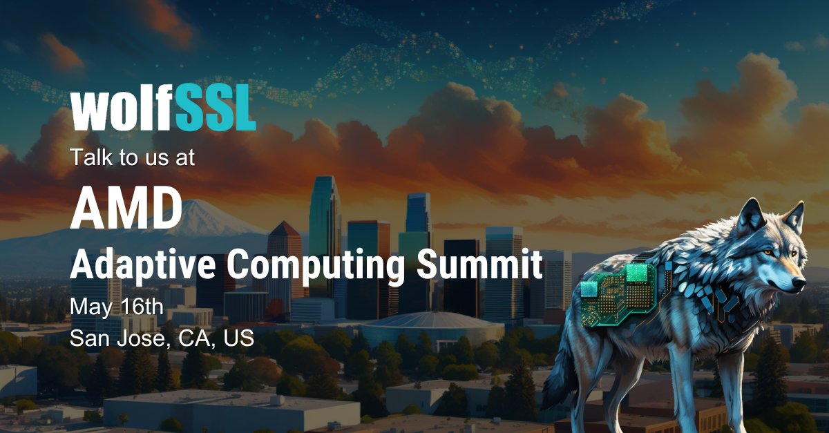 Welcome to #AMD #AdaptiveComputing Summit in San Jose, CA. Chat with us about how to safeguard your systems! @AMD web.cvent.com/event/3a48e31c…