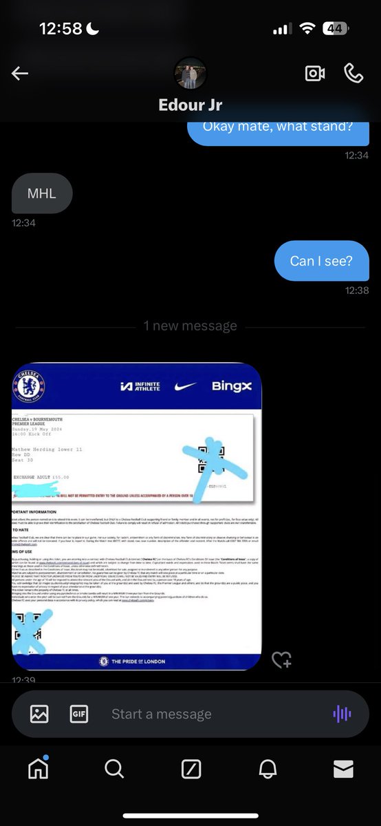 Charlie steward (@charliesteward2) on Twitter photo Be careful of this dopey scammer😂
@_solomonEdourjr
<a href="/FaceValueCFC/">CFC TICKETS SPARES💙⚽️</a> <a href="/Chelsea_spares/">Chelsea Tickets ⭐️⭐️</a> <a href="/CFCSparesFV/">Chelsea Spares</a> <a href="/SparesCFC/">Spares CFC</a> Be careful of this dopey scammer😂
@_solomonEdourjr
<a href="/FaceValueCFC/">CFC TICKETS SPARES💙⚽️</a> <a href="/Chelsea_spares/">Chelsea Tickets ⭐️⭐️</a> <a href="/CFCSparesFV/">Chelsea Spares</a> <a href="/SparesCFC/">Spares CFC</a>