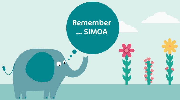Simoa the elephant always remembers to be alert and keep children safe. It’s important that ELC staff are vigilant and aware of how and why children could leave a setting without staff or a parent/carer. Visit #TheHub to download the materials bit.ly/ciSIMOA
