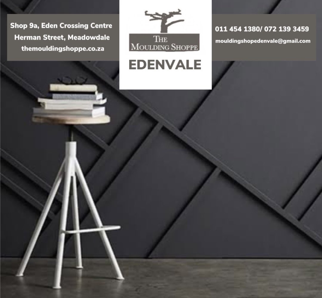 #ThemouldingShoppe #Moulding #HomeDecorIdeas #Manufacturer #HomeImprovement #JoziBusinesses #20YearsExperience #DIY #Renovating #SupplyToTheTradeAndPublic #SupportLocal #ARCHITRAVES, #CORNICE, #DADORAILS, #HANDRAILS #SKIRTINGS  Contact Us Today. LIKE & SHARE THIS PAGE!
