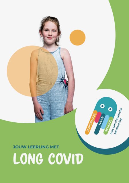 Ook kinderen en jongeren kunnen #LongCovid krijgen. Het is heel belangrijk dat er meer aandacht voor komt zodat ze goede begeleiding krijgen, ook op school!

Daarom is er een brochure gemaakt. 
‘Jouw Leerling Met Long Covid’: zorgeloosnaarschool.nl/nieuws/lanceri…