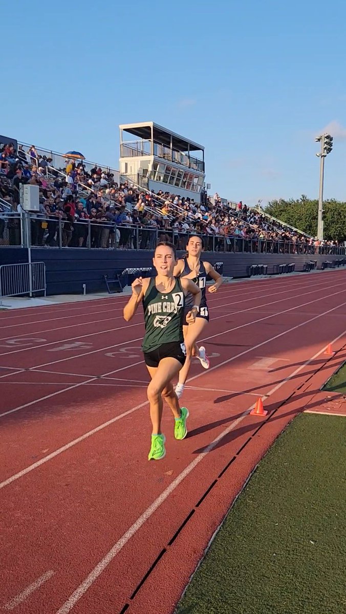 pinecresttrack's tweet image. @Run_Brooke_Run races the 1600m at 6:35pm at State finals.  She&apos;s defending State Champion and ranked #1 with time of 5:00.00. She won the Regional title for the third year in a row. #PCXCountry #PCTrack #PCAthletics #PCPanthers
#PCAlumni