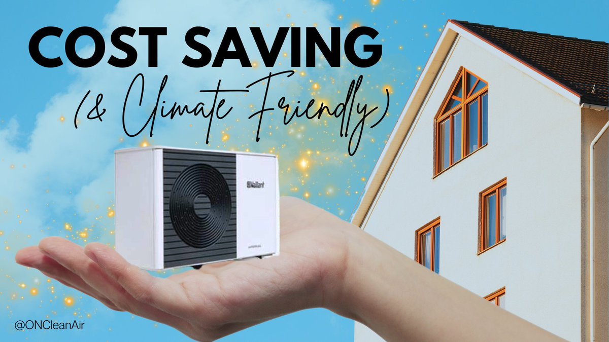 SAVE MONEY: Why pay more for home cooling & heating?! Get a federal zero-interest loan to switch to a #heatpump & start saving! Everything you need to know about switching to a cost-saving, climate-friendly #heatpump, here: cleanairalliance.org/heat-pumps-can… #climatesolutions