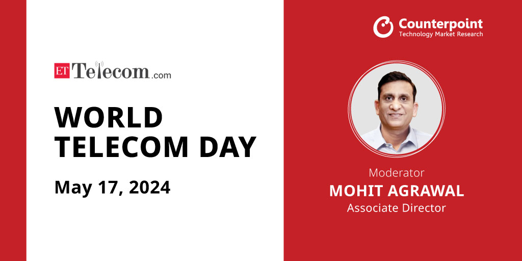 Join our Associate Director, @MohitOpinion, at a virtual event hosted by @ETTelecom for World Telecom Day. Mohit will be moderating a panel discussion on '5G: Ushering Industrial Efficiency with Sustainable Development.' Date: Friday, May 17, 2024 Time: 03:10 PM – 04:00 PM IST
