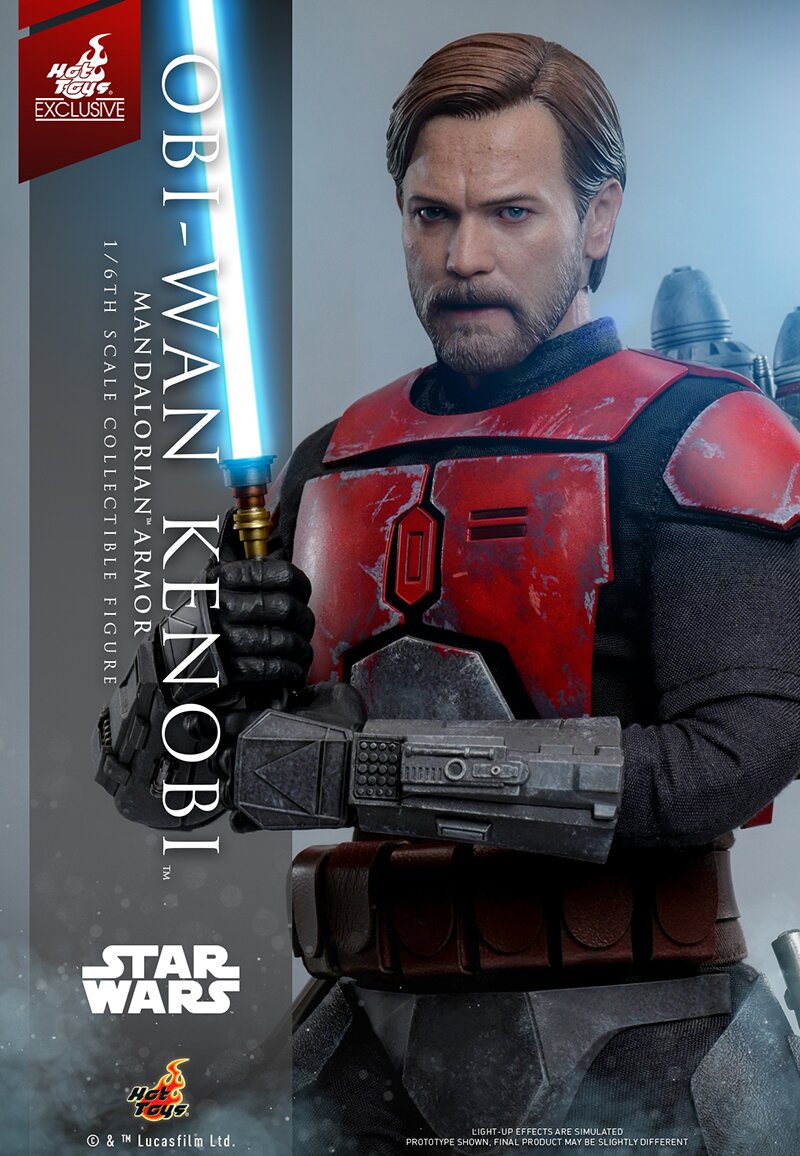 Hot Toys #StarWars: The Clone Wars 1/6th scale Obi-Wan Kenobi (Mandalorian Armor) Collectible Figure dlvr.it/T6yl0s