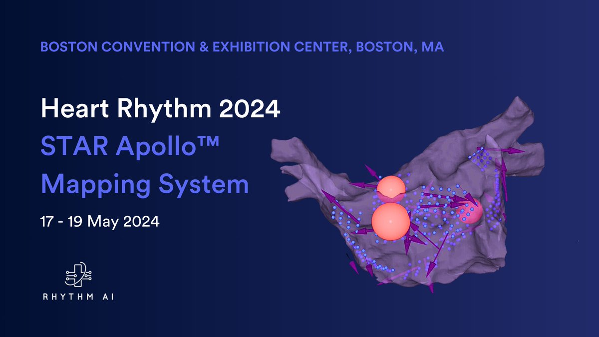 Learn about STAR Apollo™ Mapping at #HRS2024 on 17 - 19 May!🫀 Discover case studies, future innovation and a full product demonstration through insightful sessions. 🗓️17 May | 12:20 PM 📍Abbott Booth: Ensite™ LiveSync Module Station 🥼Prof Richard Schilling 🗓️18 May |