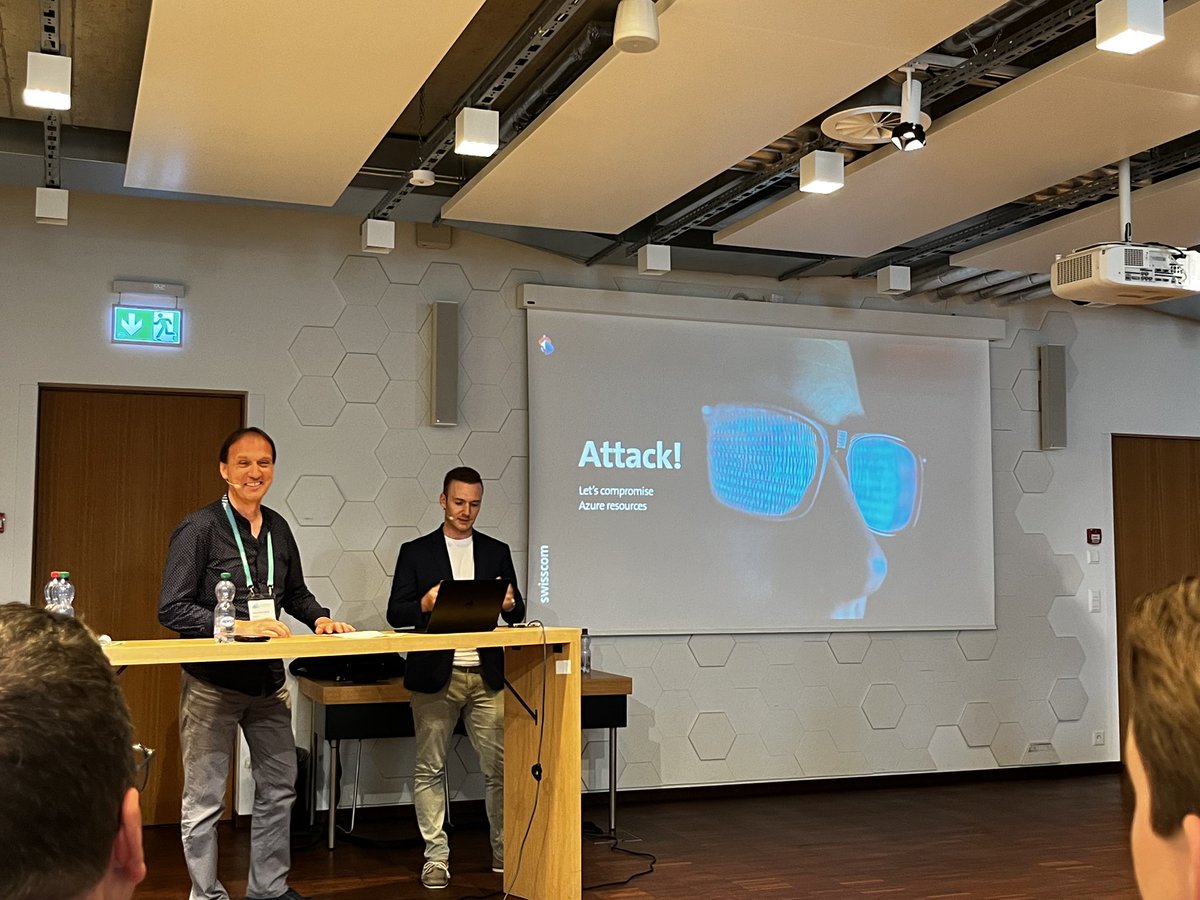 Swisscom_Dev's tweet image. Get your socks at our booth at #AzureBootcamp and solve the riddle. Furthermore our experts onsite are happy to talk with you about breaching the cloud and other #Azure topics.
@Swisscom_B2B @itnetx_CH #MicrosoftExperts #cloud #riddle
ย @AzureBern