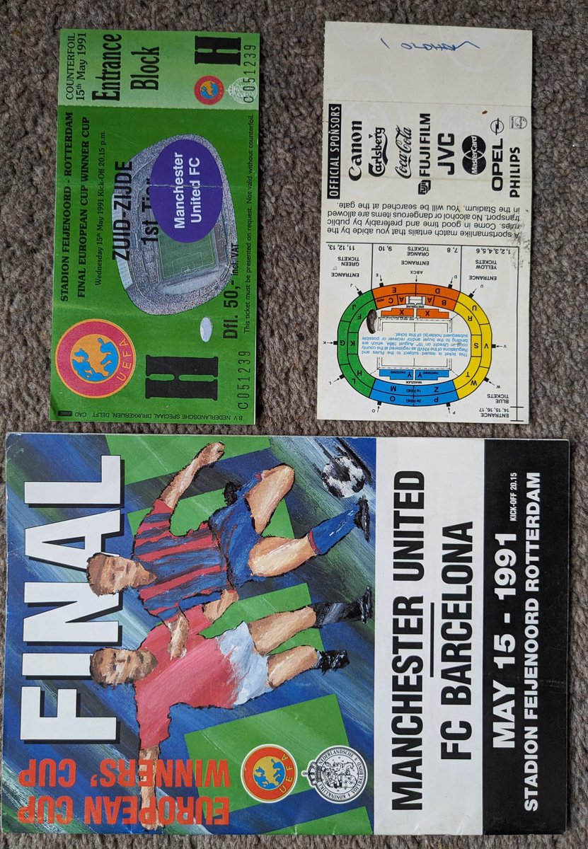 33 Years ago &amp; still the best United game / trip ever…..