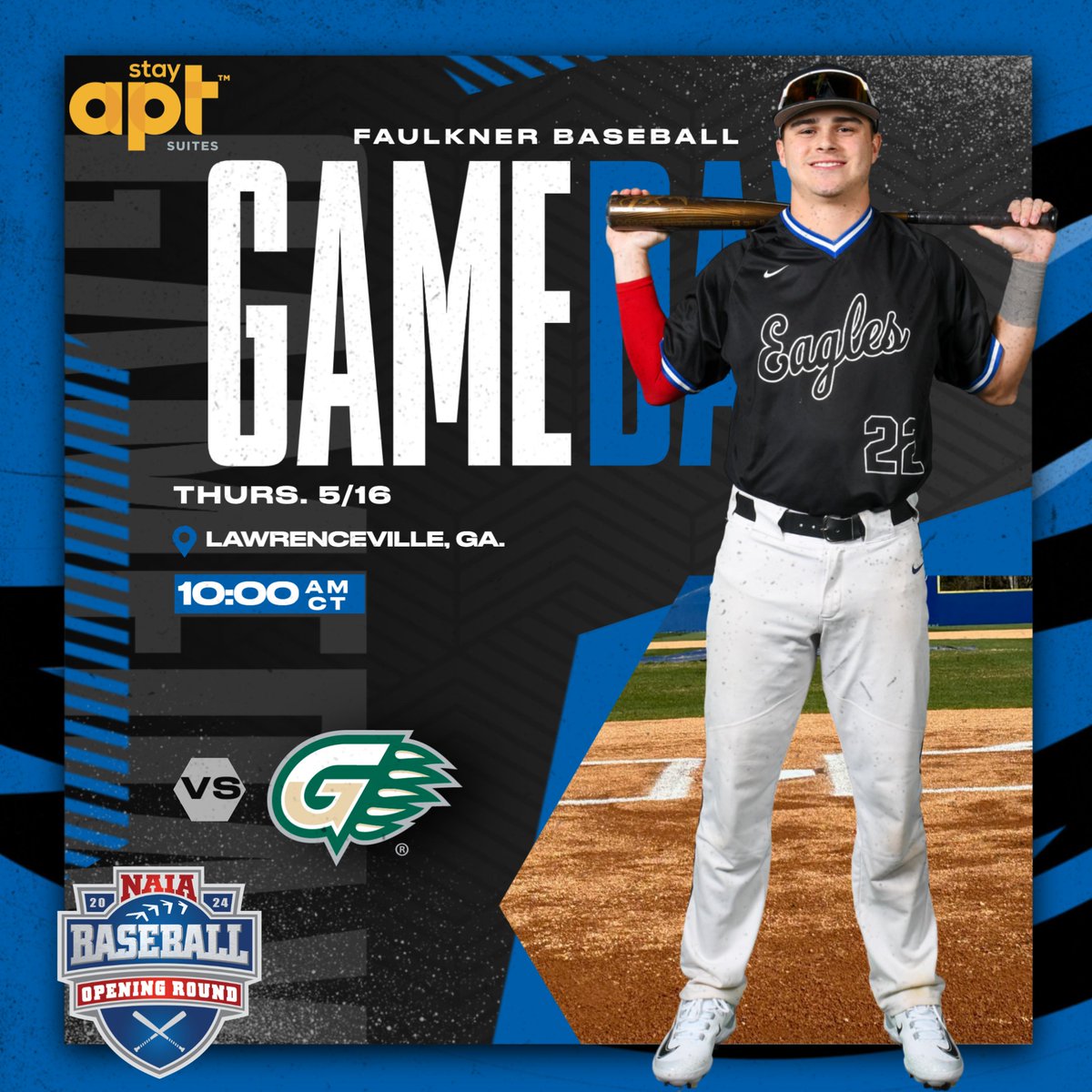 This is it folks. One game. This if for the whole enchilada. This is for all the marbles. This is for (a trip to) the World Series. 📺: youtube.com/@GGC_Athletics 📊: faulknereagles.com/sidearmstats/b…
