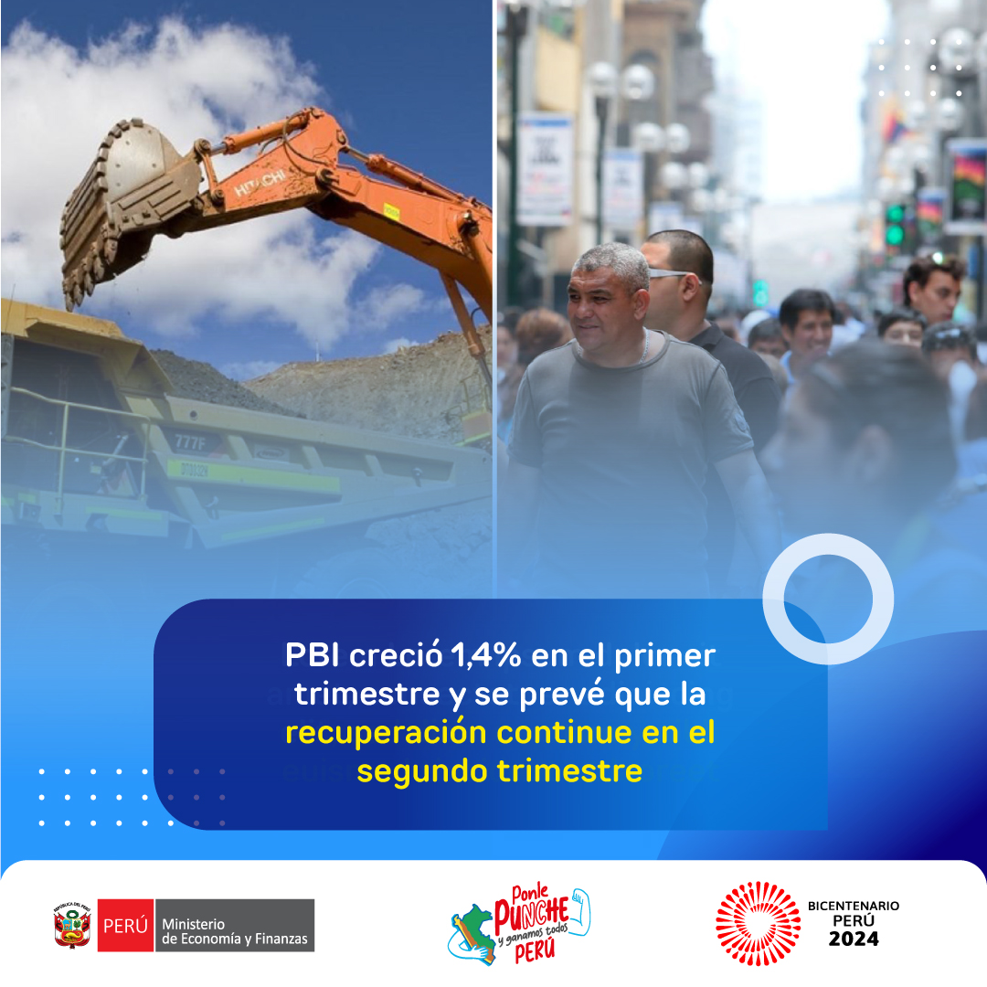 📊 Este resultado se explica principalmente por la recuperación progresiva de la demanda interna, asociada a mayores inversiones mineras y de infraestructura, resiliencia del consumo de los hogares, entre otros factores. 📰bit.ly/44FLUKh