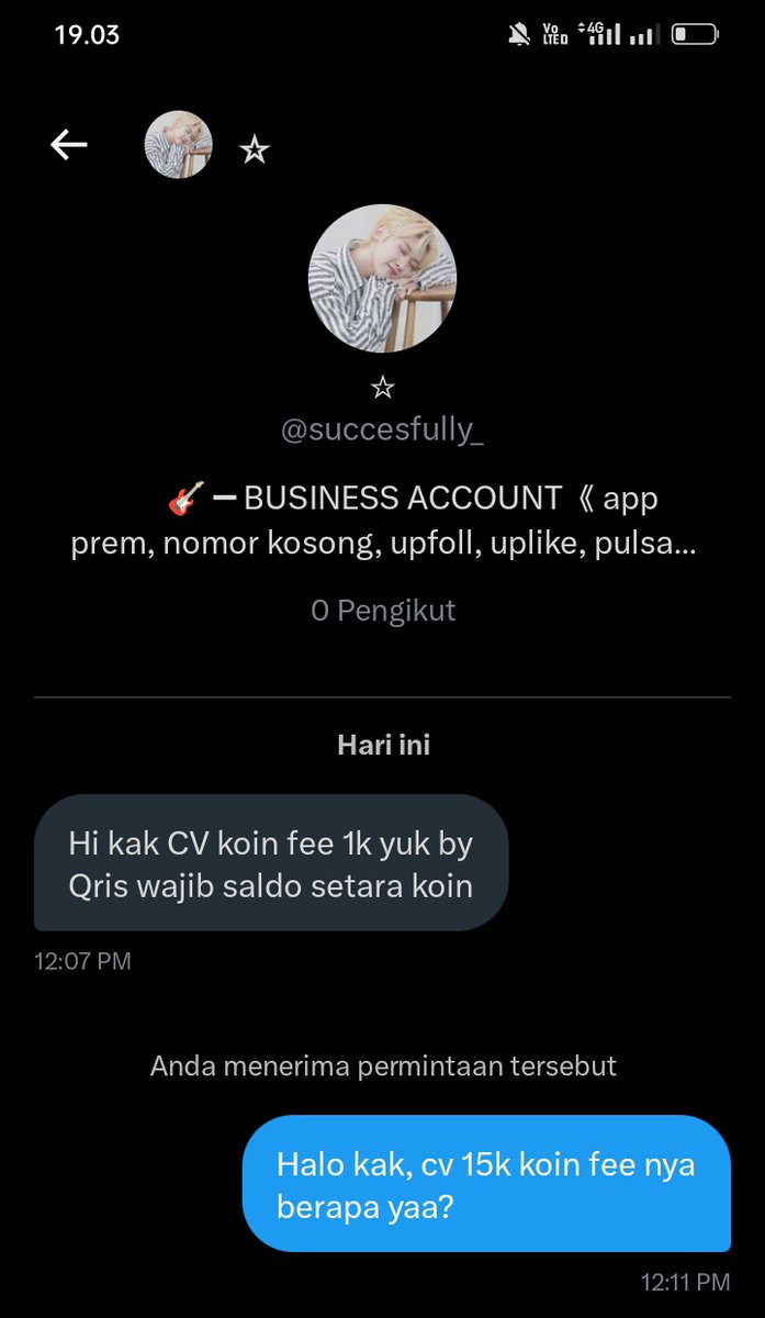 roje_are_rosie_'s tweet photo. Guys aku mau minta tolong dong yang mutualan sama acc @succesfully_ aku cv koin shopee di dia dari siang sampe sekarang gak ada kejelasan, dan aku udah gak bisa dm dia buat kalian yang mutualan sama akun itu dm aku ya nanti aku kasih fee kok.

#zonauang #zonajajan #zonaba https://t.co/EkAUBdcIE1