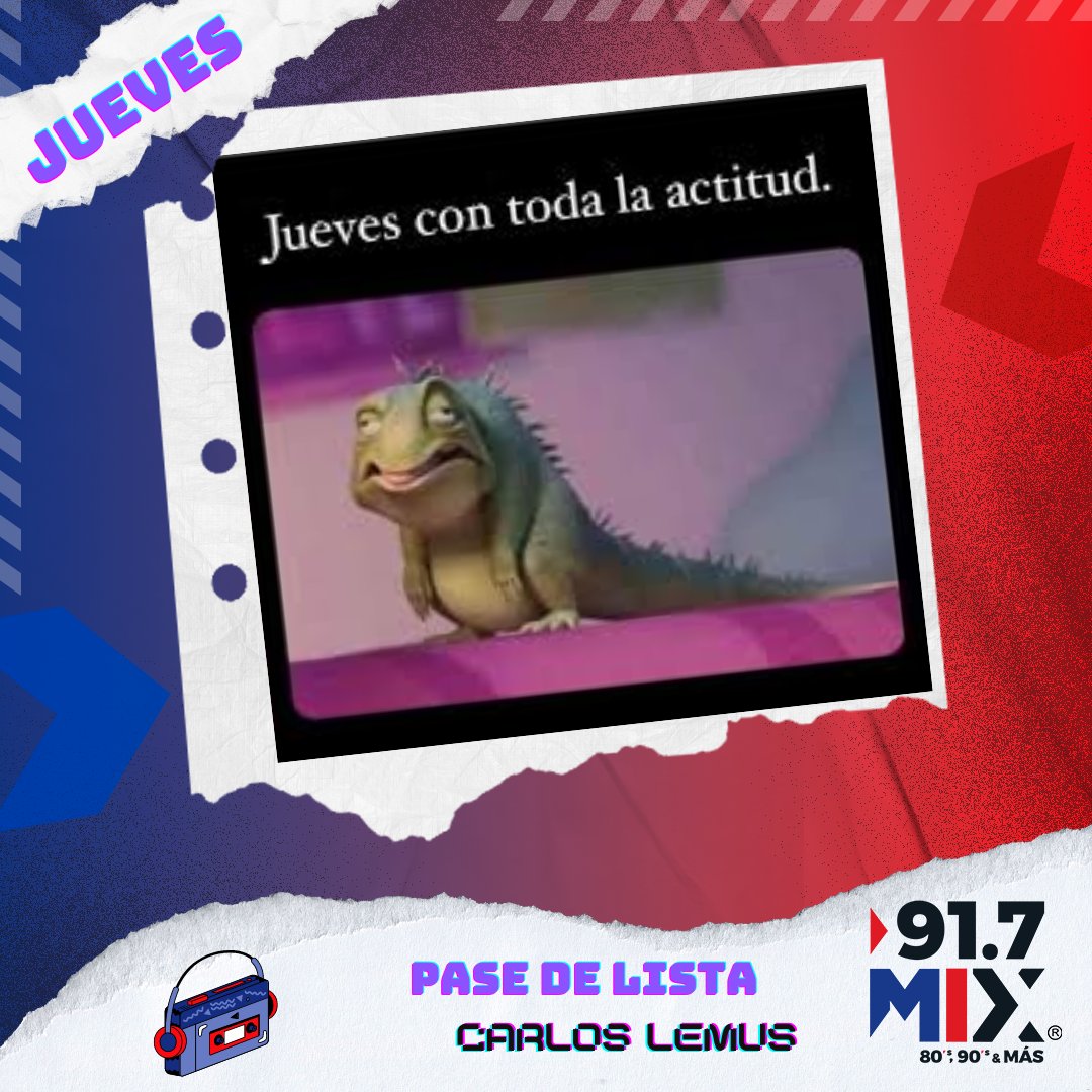 BUENOS DÍAS BANDA MIX es hora del #PaseDeLista en este #JUEVES 16 de #MAYO es el día 137 en nuestro calendario, por ser año bisiesto lo que tenemos 229 días para disfrutar este 2024. Prende tu radio en 91.7 #MixFm o desde la app de #IHeartRadio iheart.com/live/mix-917-p…