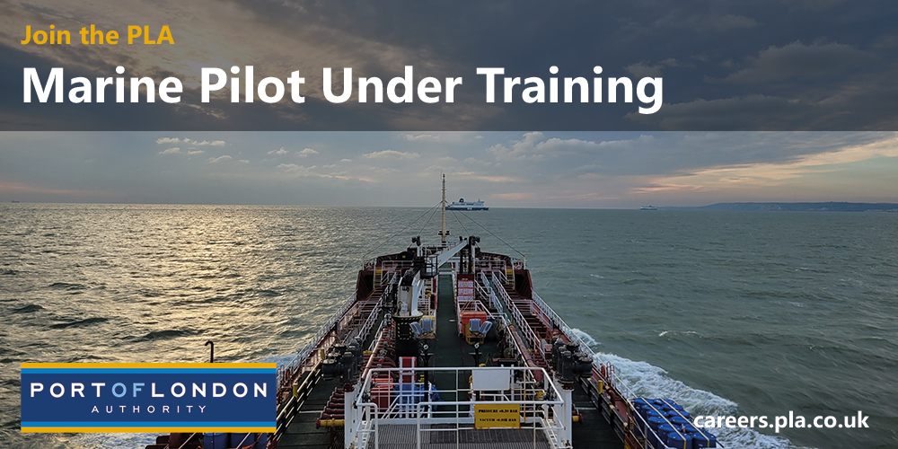 We're recruiting: Join our team of over 100 Pilots, guiding a range of vessels within the #PortofLondon. Apply➡️ hubs.la/Q02wvqpm0 #RiverThames #London #Kent #Essex #ThamesEstuary #MaritimeCareers