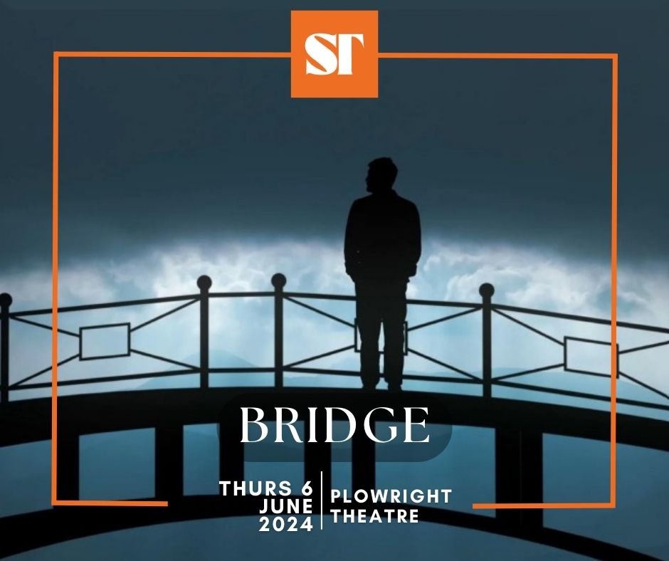 ⭐ Bridge 📆 Thursday 6 June 2024 🗺 Plowright Theatre The last decade has seen a growing conversation about men's mental health, and an awareness that the power of men talking about how they feel can and does save lives. 📲 tinyurl.com/2s4ev6fv #mentalhealthawarenessweek