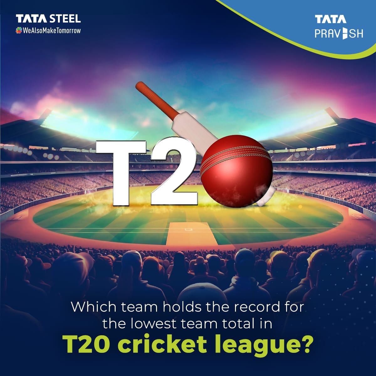 Think you know cricket inside out? Get ready to put your cricket knowledge to the test and win exciting rewards! Don't miss this chance to showcase your expertise. . . #TataPravesh #AkelaHiKaafiHai #CricketQuiz #Safety #TataPraveshDoors #AHKH #Contest #Challenge #ContestAlert