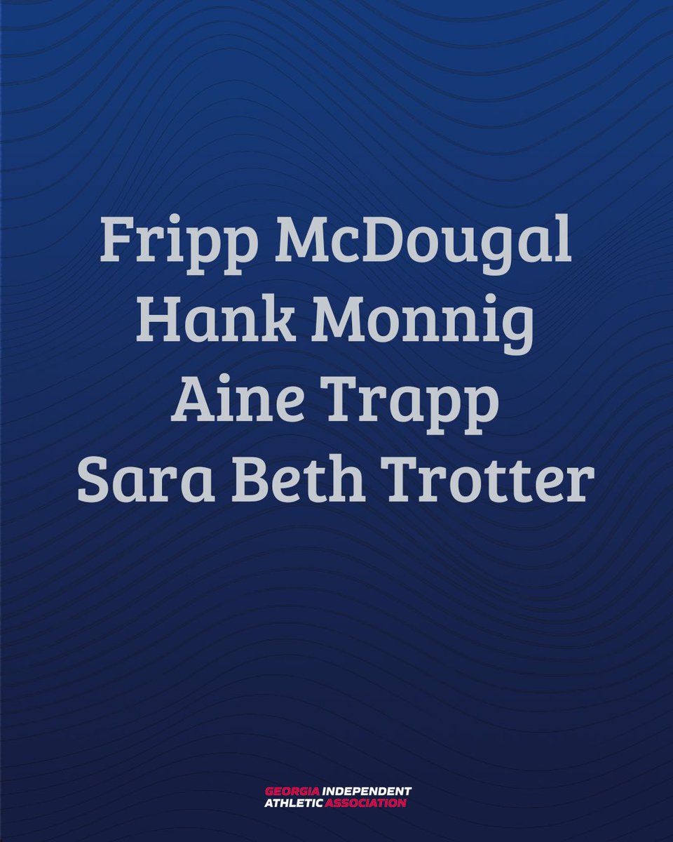 Congratulations to Fripp McDougal, Hank Monnig, Aine Trapp, and Sara Beth Trotter on receiving the Morris C. Johnson Academic-Athlete Award. Augusta Prep had the most recipients in all of GIAA. #apds #AugustaPrep #Prep4Life #Play4Prep #GoPrep #giaasports