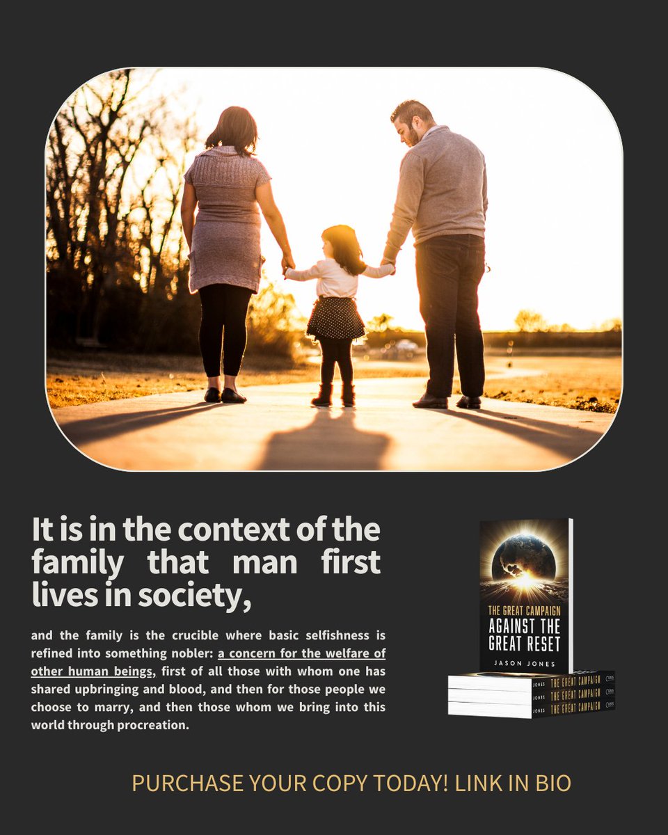 The Family is the basic unit of society.

#family #children #life #society #growth @Vulnerable_VPP
