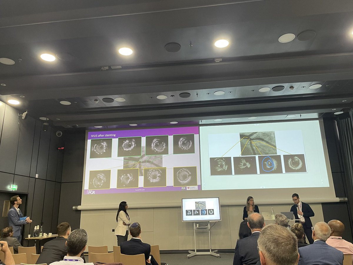 #Europcr2024 Nice lecture by the next generation PCR team Erik Rafflenbeul and his colleagues about PCI cases with dilemmas