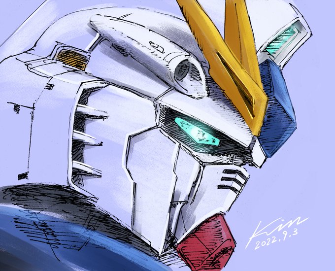「glowing eyes mobile suit」 illustration images(Latest)