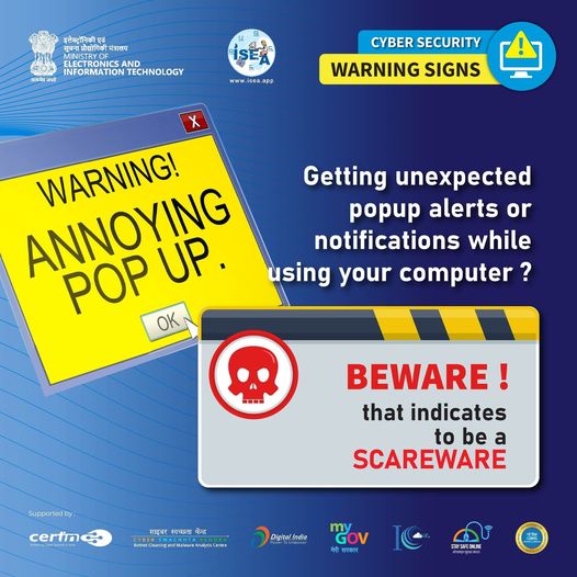 Beware that indicates to be a scareware!!
#warning #warningsings #BewareScareware #CyberThreats #ScamAlert #OnlineFraud #StayAlert #ProtectYourself #ScarewareAwareness #SecurityAlert #BeCautious #ScamPrevention