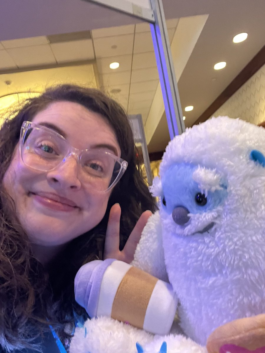 #SGIM24 is off to an auspicious start! I’ve already found queen Erika Baker and #SGIMSpotTheYeti. I’m so excited that my favorite meeting of the year is here, where my only concern is how to be in ten places at once!