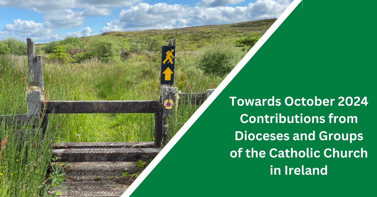 In response to the invitation from @Synod_va to deepen our reflections on its report from the 1st assembly in October 2023, the 8 page summary of contributions from dioceses & groups in Ireland was presented to @Synod_va yesterday and is available at👇 synod.ie/towards-octobe…