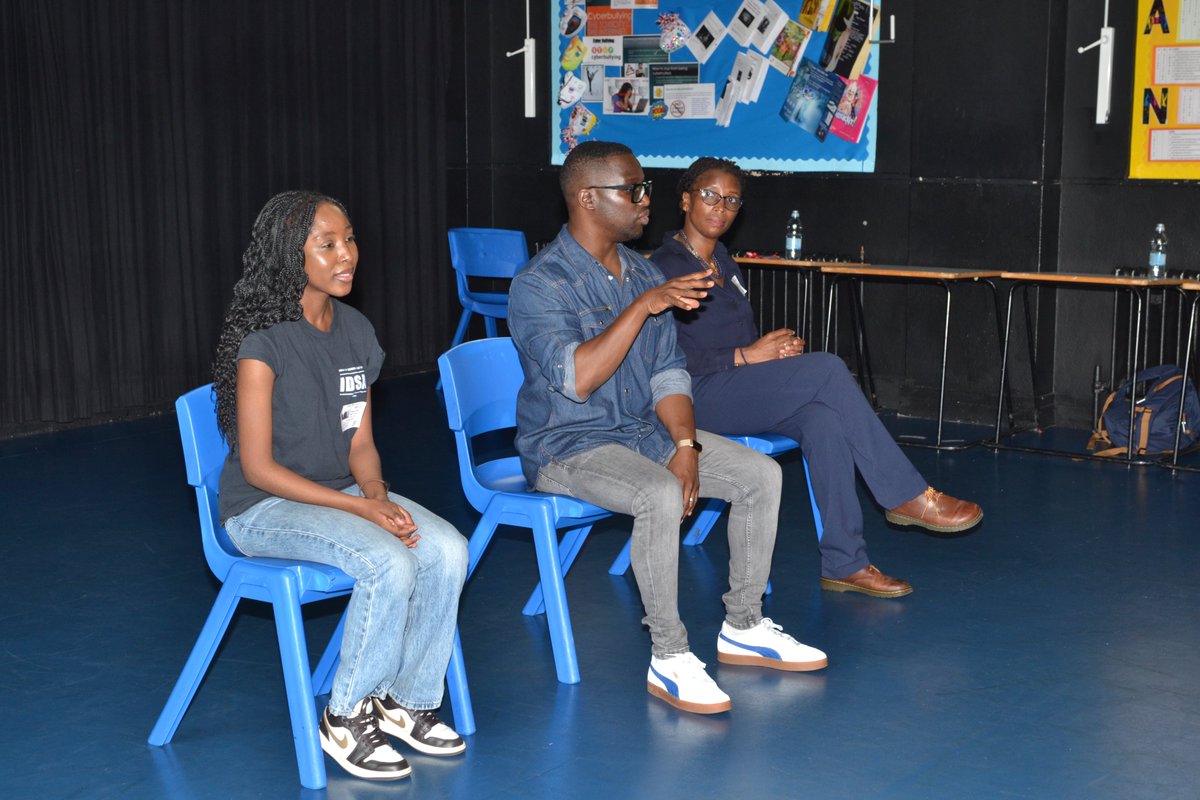 Last week, @identityacting, famously known for producing some of the most gifted actors currently in Hollywood, such as John Boyega (Star Wars) & Letitcia Wright (Black Panther) held an inspirational talk for all our #Year10 and selected #Year8 & #Year9 #PerformingArts students!