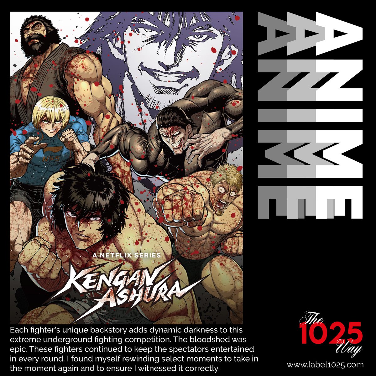 instagram.com/p/C7B2ZjbIoKP/…
—————————————————————
#Label1025 #KenganAshura #OumaTokita #KazuoYamashita #KaedeAikyama #action #adaptation #adventure #animation #anime #drama #fantasy #gore #martialarts #scifi #series #sport #tournament #tv #tvshow #LarxEntertainment #Netflix