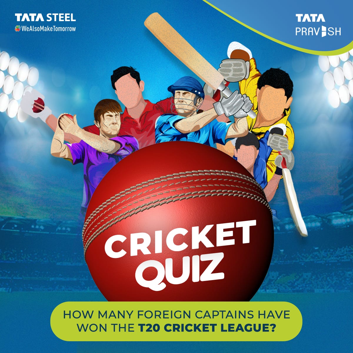 Get ready for Round 2! Cricket buffs, it's your time to shine! Put your knowledge to the test with Tata Pravesh and stand a chance to win amazing rewards! . . #TataPravesh #AkelaHiKaafiHai #CricketQuiz #ShowYourKnowledge #TataPraveshDoors #AHKH #Contest #Challenge #ContestAlert