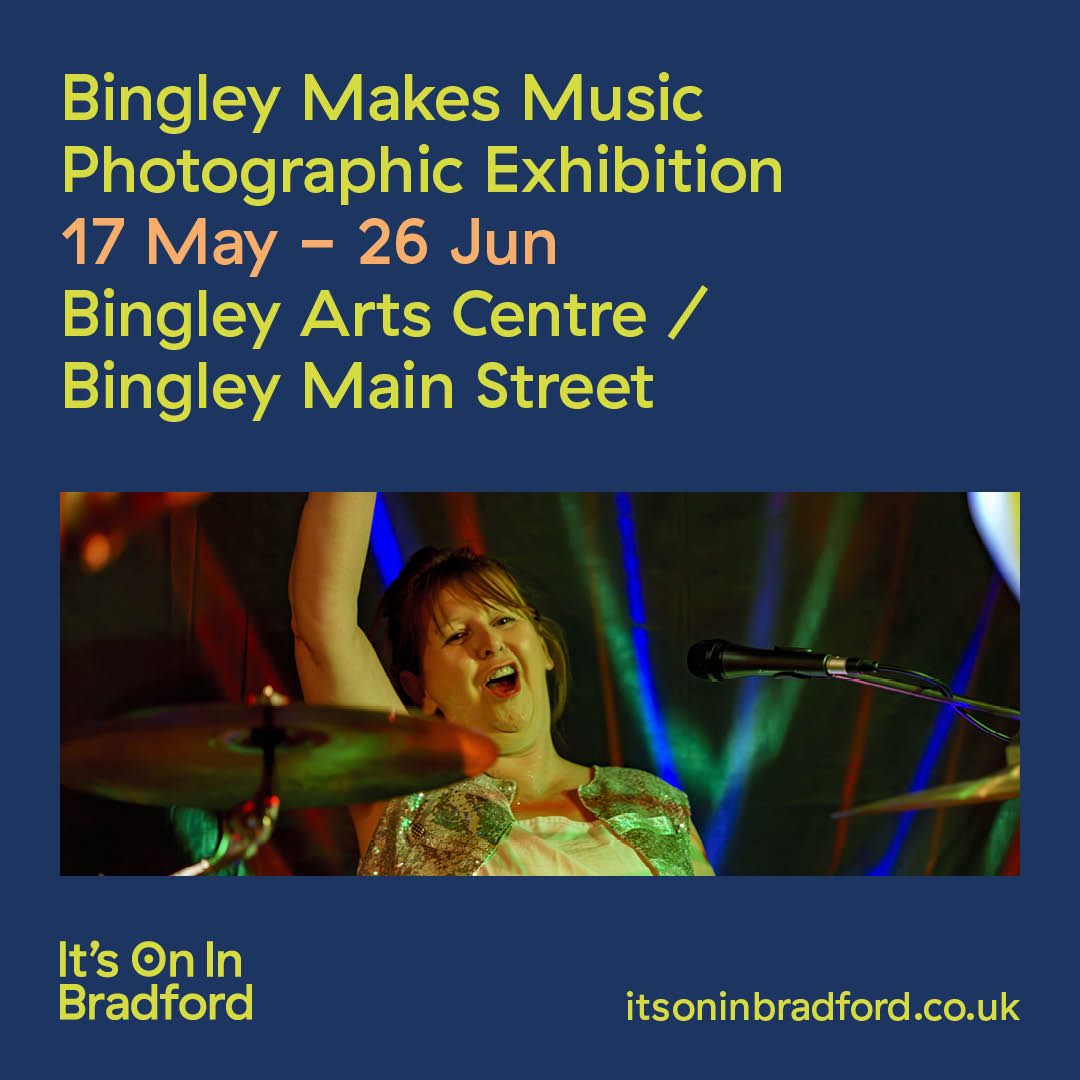 Bingley Makes Music Photographic Exhibition
📅16-26 June
📍Bingley Main Street/ Bingley Arts Centre
itsoninbradford.co.uk/editorial/its-… @BingleyArtsCntr @BingleyCamera