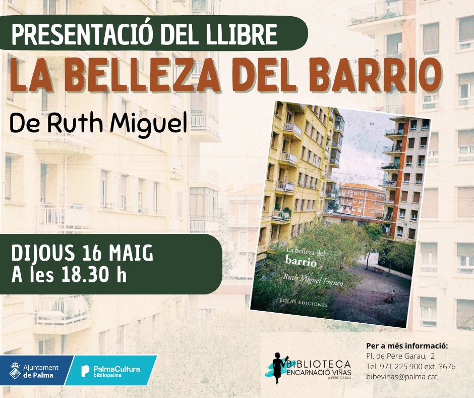 Biblioteca Encarnació Viñas (@encarnaciovinas) on Twitter photo 