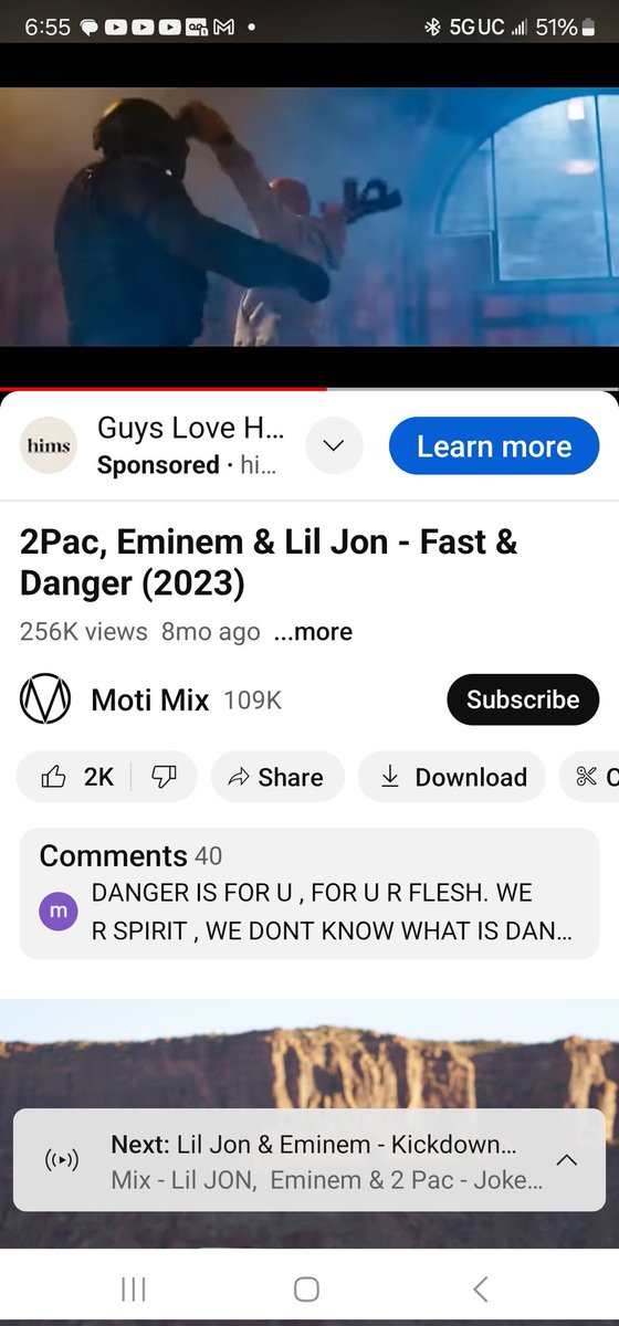 youtu.be/8VuIUDEN8wo?si…
2Pc Eminem
Danger.
Some Psyop For U