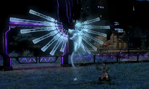 PersephiusXIV's tweet photo. okay one more thing. they've gone full yugioh deep eyes white dragon for summoner https://t.co/t9AsgbnT9T