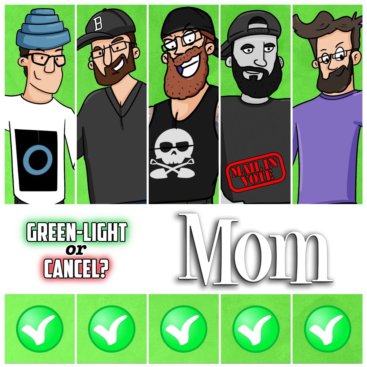 Despite a solid run on television, this show feels under appreciated. #Mom did a fantastic job blending serious topics and comedy. Most shows really struggle to balance the two. For that, and many other reasons this one gets a perfect five out of five. #Greenlight #S1E1 #Podcast