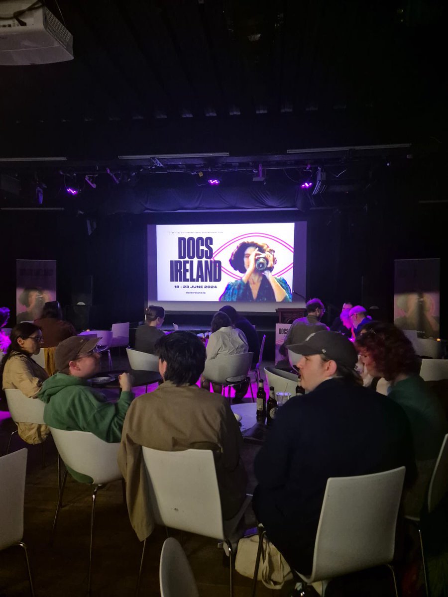 🚀🚀 And we are off!! 
Docs Ireland lanuches <a href="/BlackBoxBelfast/">Black Box Belfast</a>