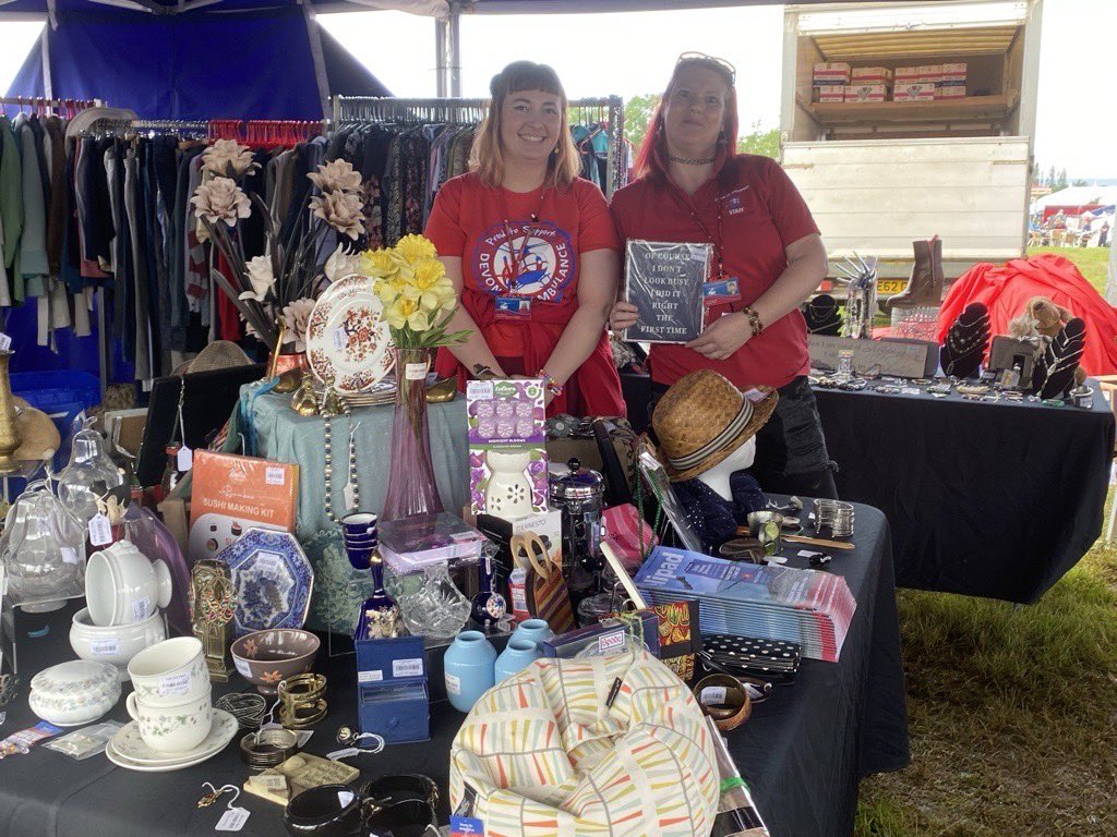 If you like to browse for a charity shop bargain, come and see us at the pop-up shop at the @DevonCountyShow. We have everything from clothes to accessories, homewares and some amazing jewellery too! #SavingLives