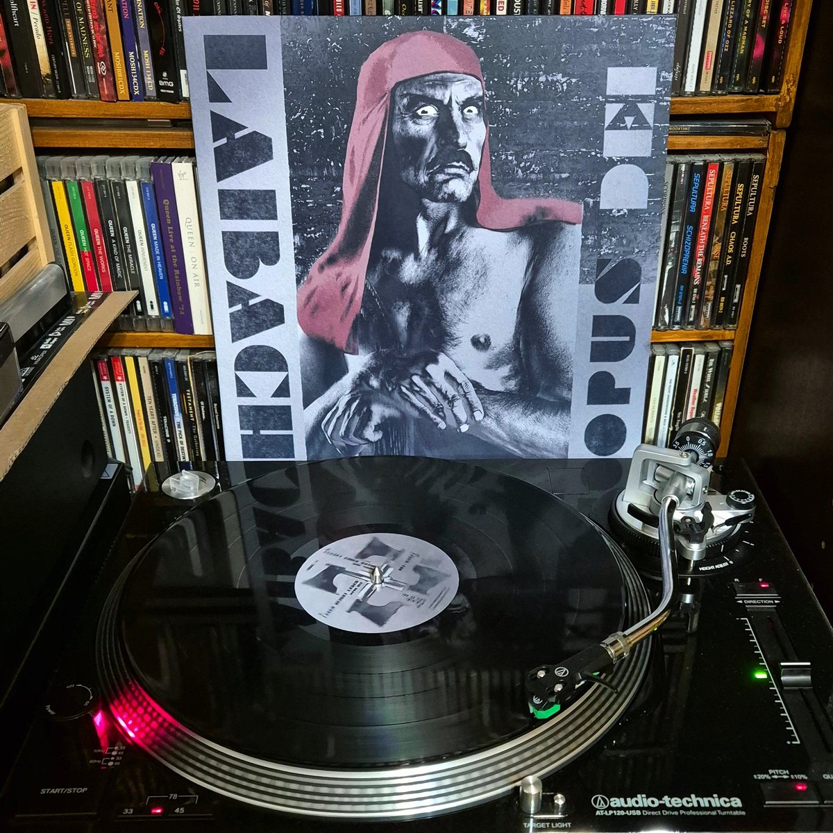 Leben heisst Leben (Opus Dei) ... priprave 😉#nowspinning #Laibach #OpusDei #Vinyl #remastered #classicalbums #myvinylcollection