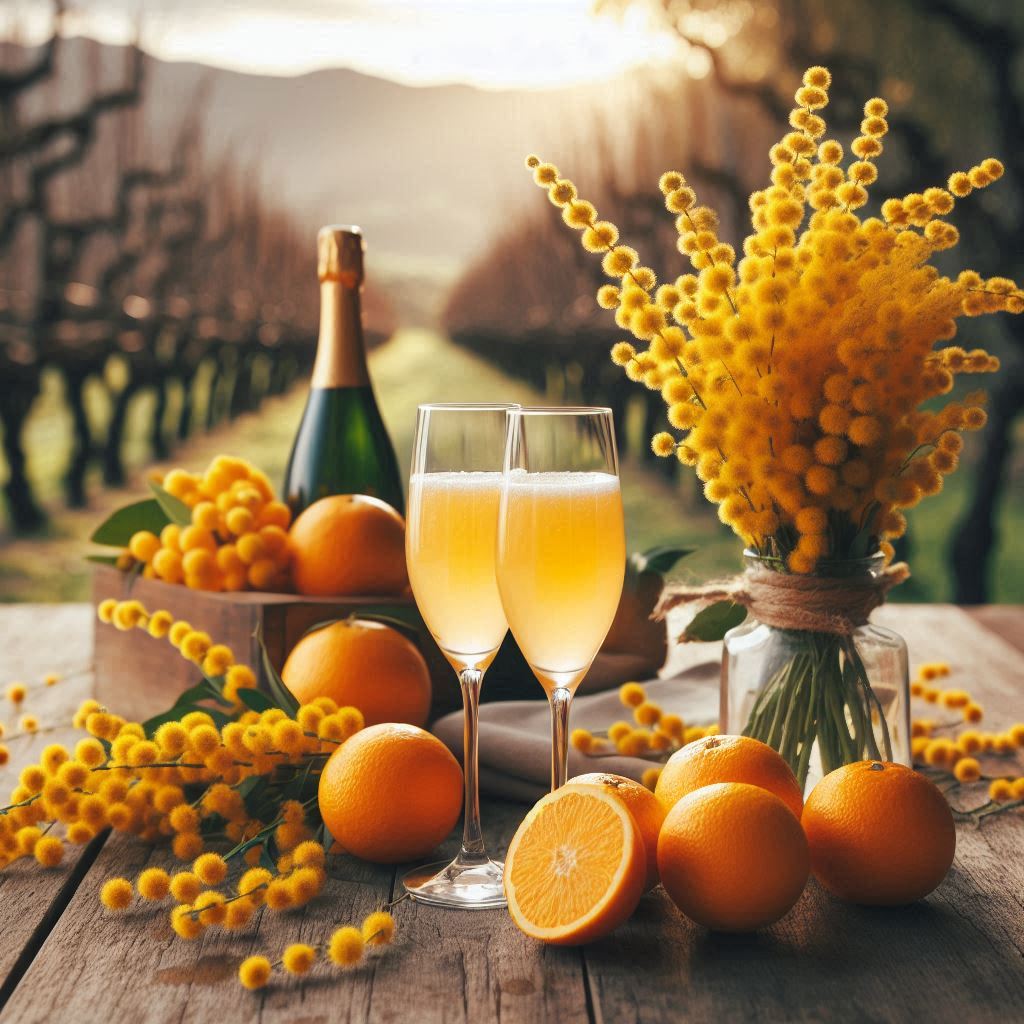 Nothing beats the perfect pairing of mimosas and a vineyard backdrop. Happy National Mimosa Day! 🥂🌞 #SipSipHooray