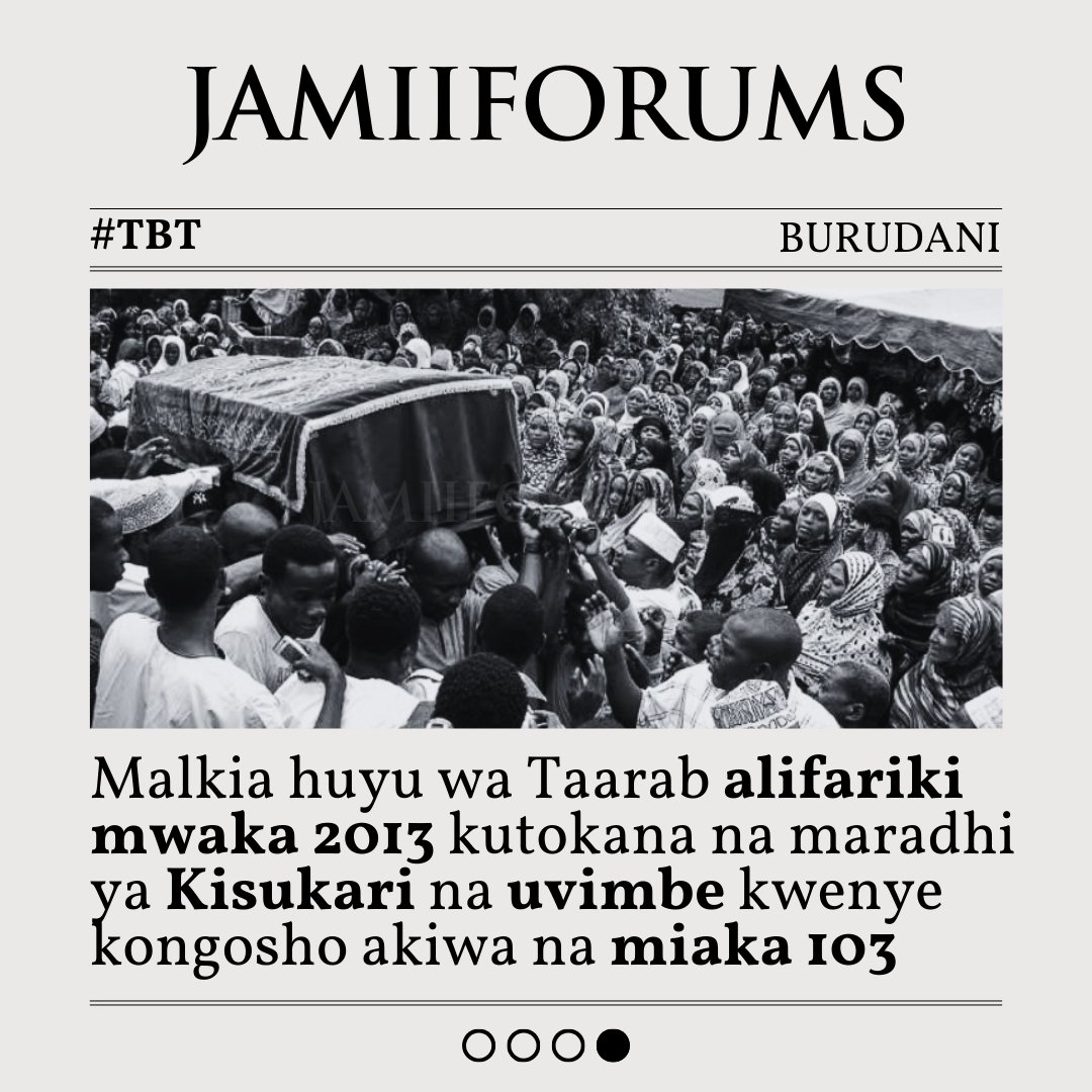 Mdau ni Wimbo gani unaukumbuka kutoka kwa Malkia huyu wa Taarab? Mjadala zaidi jamii.app/BiKidudeTaraabu #JamiiForums #Entertainment