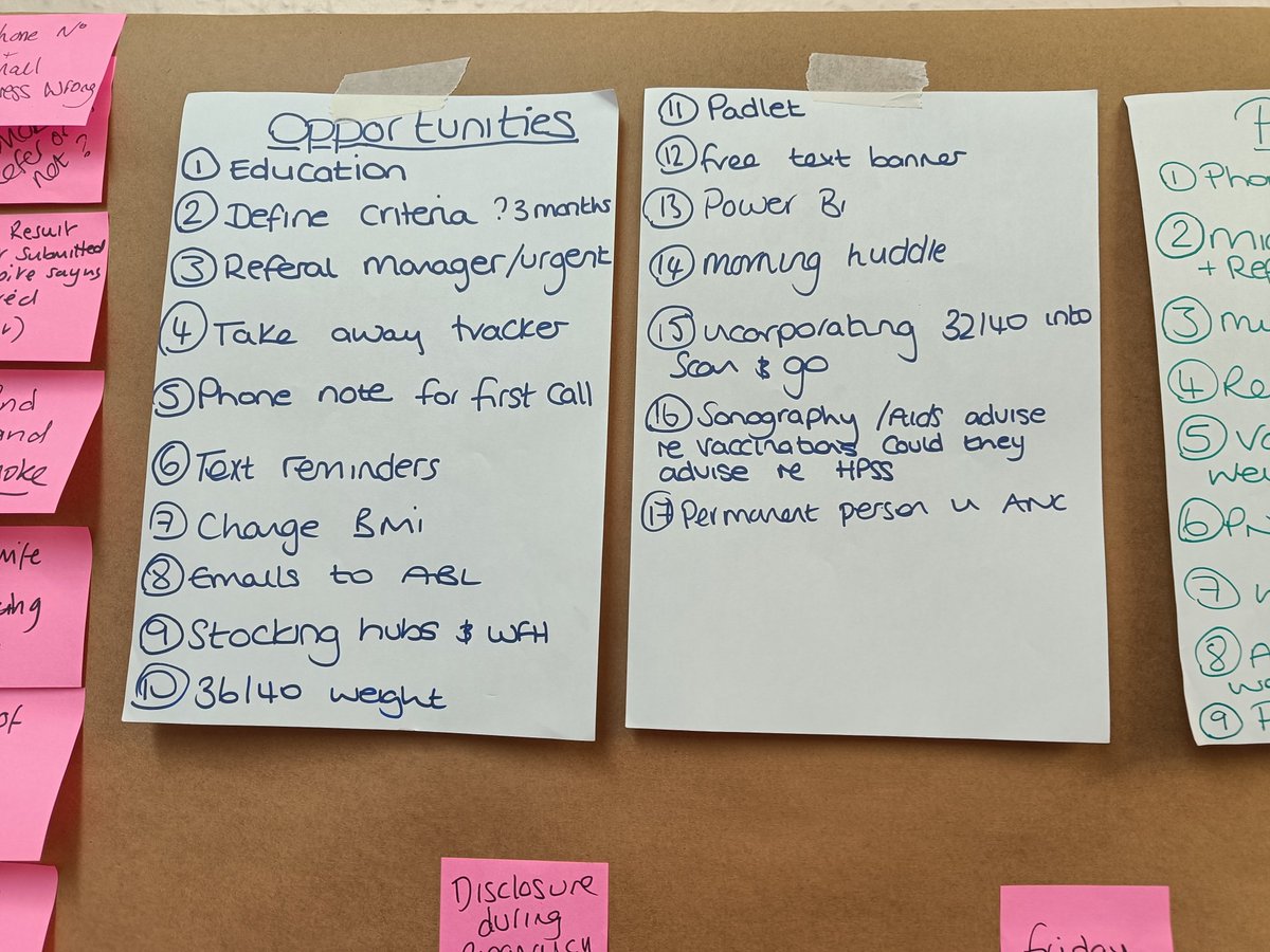 I've spent 2 days this week doing what I love most within my job, improving services and sharing our wonderful successes. Creating a culture of continuous improvement 😀 <a href="/DGFTimprovement/">DudleyImprovementPractice</a> @DudleyMaternity