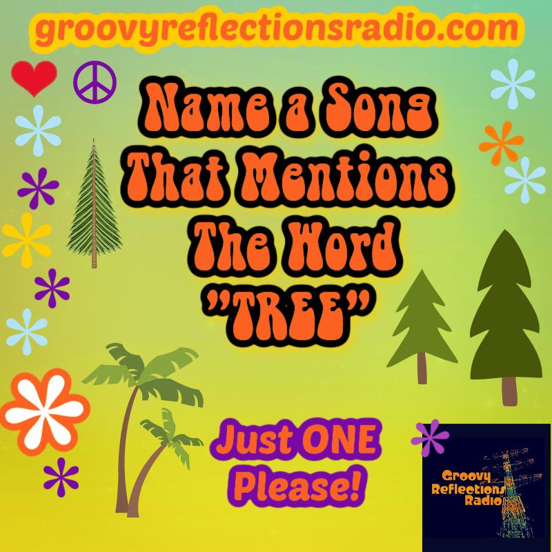 Song Game: Today is Love a Tree Day. Please 'comment' with a link, (only ONE please). Please include the lyrics, if not obvious. Don't forget to 'like' and 'share (re-tweet)'. Check this time slot daily to participate.