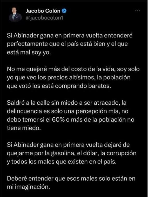 ¡Que maldito Tweet, que maldito Tweet! 👏