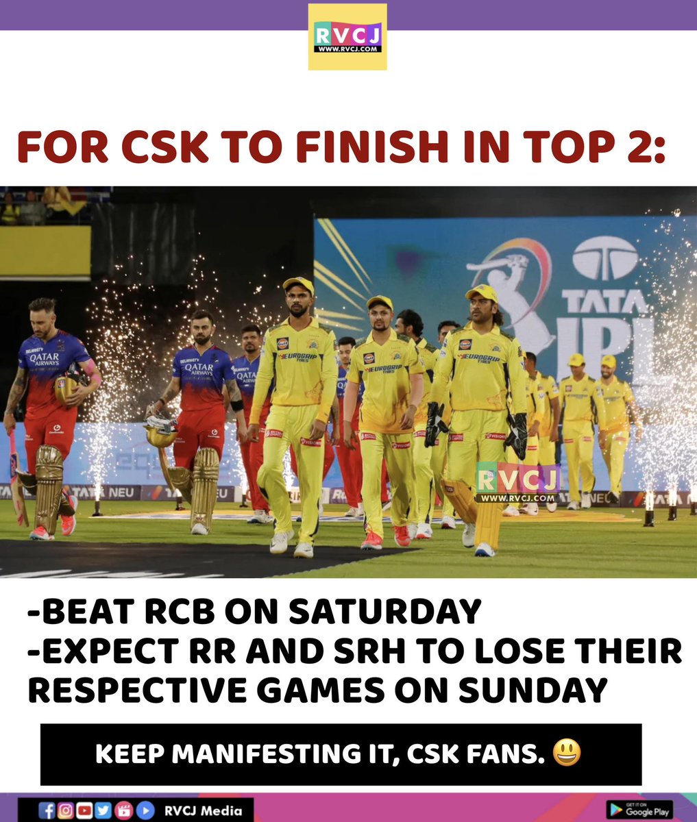 For CSK To Finish In Top 2