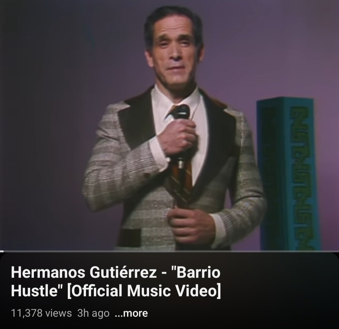 Awesome opportunity working with the extremely talented @hermanosgutierrez on their new music video for 'BARRIO HUSTLE' Check it out on YouTube youtu.be/wrNnFzeCX2M?si… #hermanosgutierrez #barriohustle