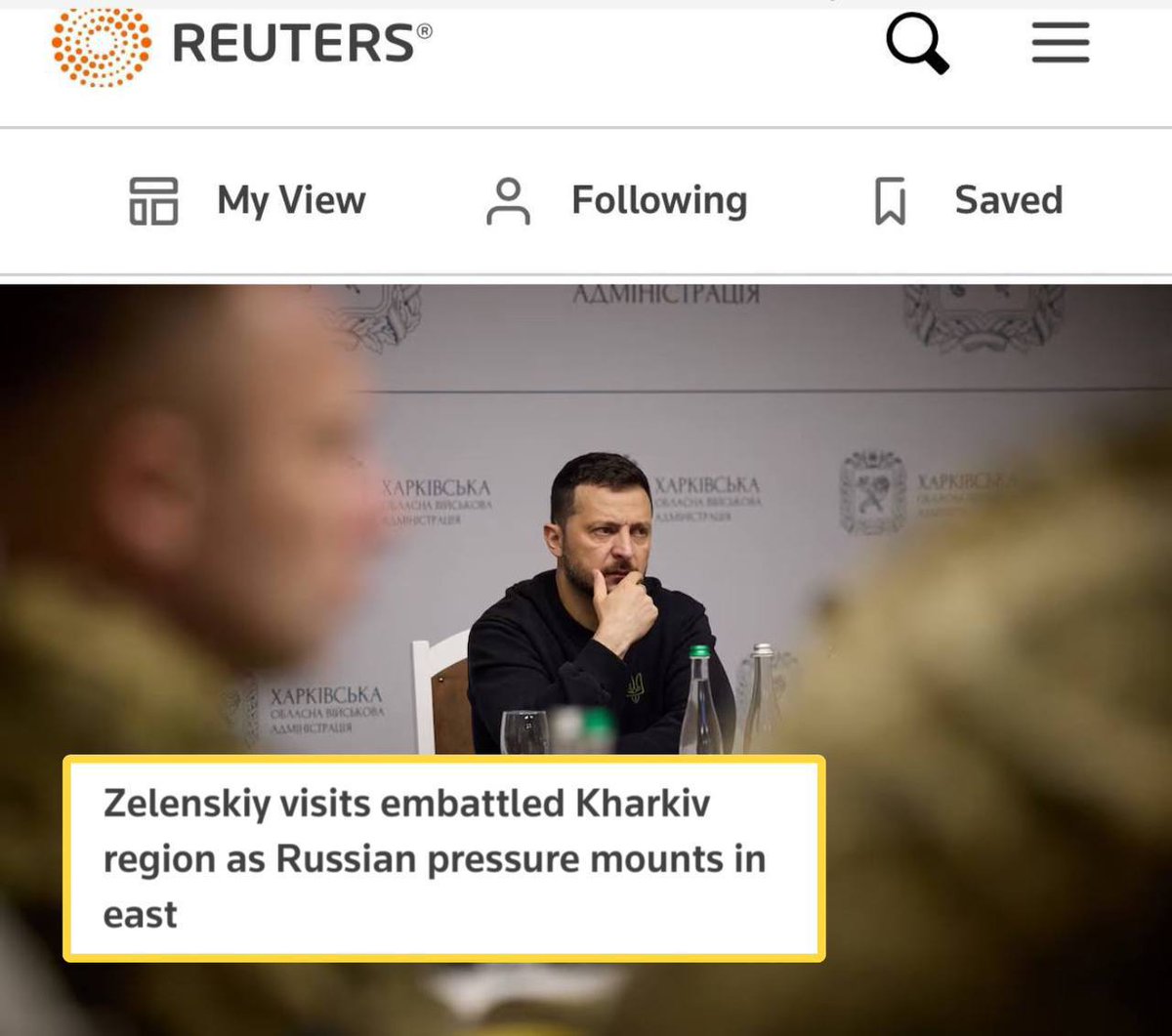 Give up, Zelensky, maybe you will live. Ukraine is preparing for a major Russian offensive in the coming weeks - Reuters. Russian units are being built up near the Sumy region. Western analysts note that the Kharkov offensive by the Russian Armed Forces looks like an