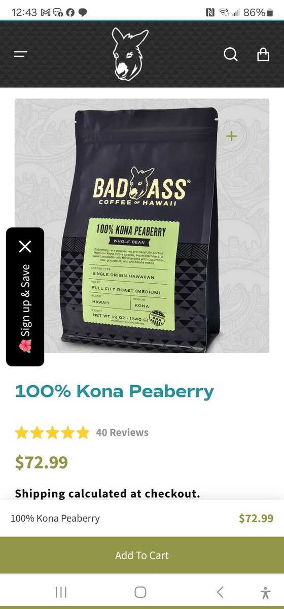 @lisa_catara I used to buy it online but it's gotten too expensive. ($73 for 12 oz!!! vs $16 for 16 oz to get the Tanzania) it could be less expensive elsewhere but this was the brand that I liked. Plus I like to support my local coffee roaster.