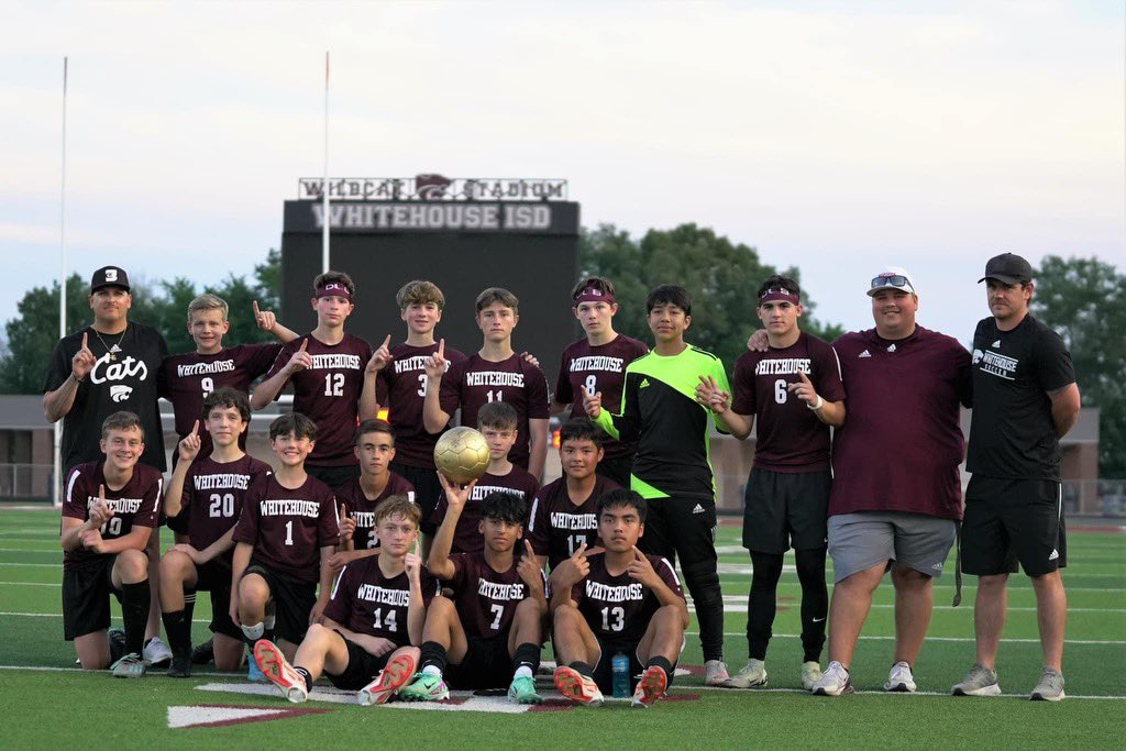 Congrats to our Junior High Boys Soccer A Team for winning the District Championship! The future is bright! 🏆⚽️